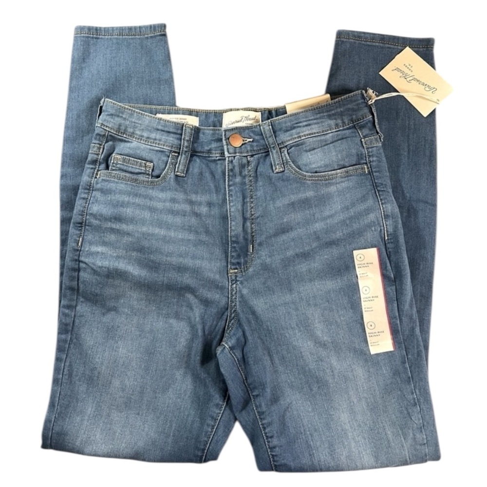 Universal Thread Skinny, High‎ Rise, Fitted, Women’s, Light Blue, Size 4/27 R
